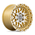BR HOLCMB 17X9.5 6X139 +12 112 G-GLD MIR