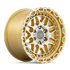 BRHLB 18X9.5 6X135 G-GLD MIR-FC 12MM