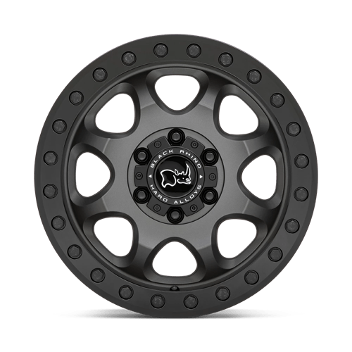 BR VENTURE 17X8 6X130 M-GNMTL BLK 38MM