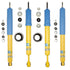 BILSTEIN 4600 FRONT AND REAR SHOCKS FOR 2016-2023 TOYOTA TACOMA RWD/4WD 24-265966/24-265973