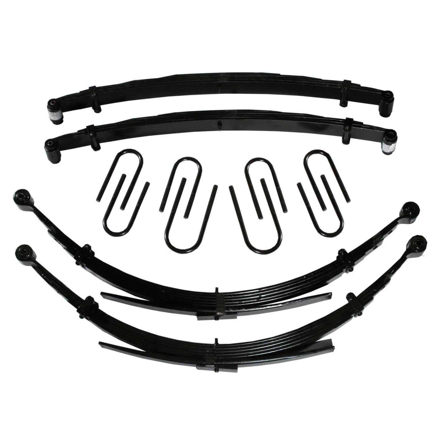 Chevy/GMC Lift Kit 4 Inch Lift 73-87 Pickup/Suburban Includes Front/Rear Leaf Springs Front/Rear U Bolt Kits Bushing Kit Skyjacker