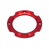 KS CAP RING 4X137 - ANODIZED RED