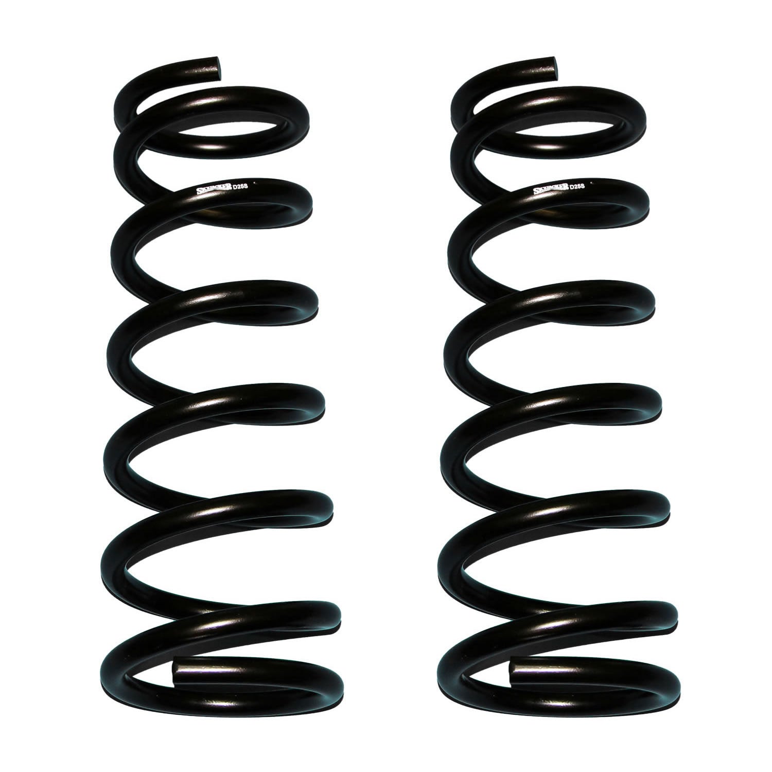 Softride Coil Spring 94-12 Dodge Ram Set Of 2 Front w/2-2.5 Inch Lift Black Skyjacker