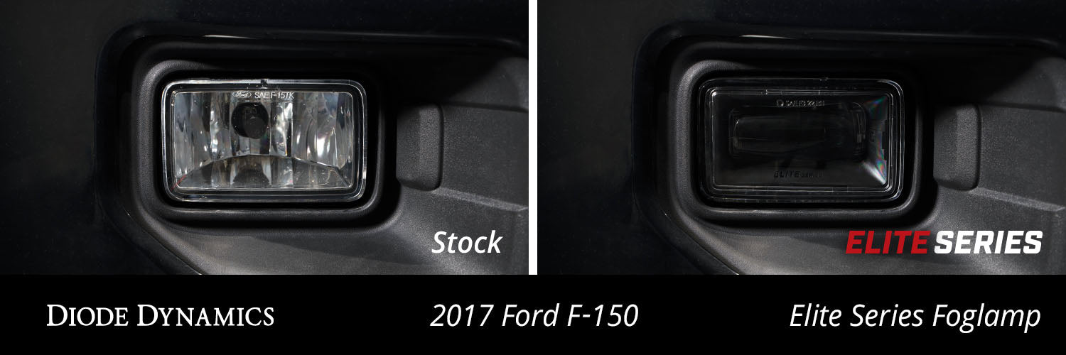 Elite Foglamp Type F2 White Pair Diode Dynamics