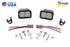 Stage Series 2 Inch LED Pod, Sport White Flood Standard ABL Pair
