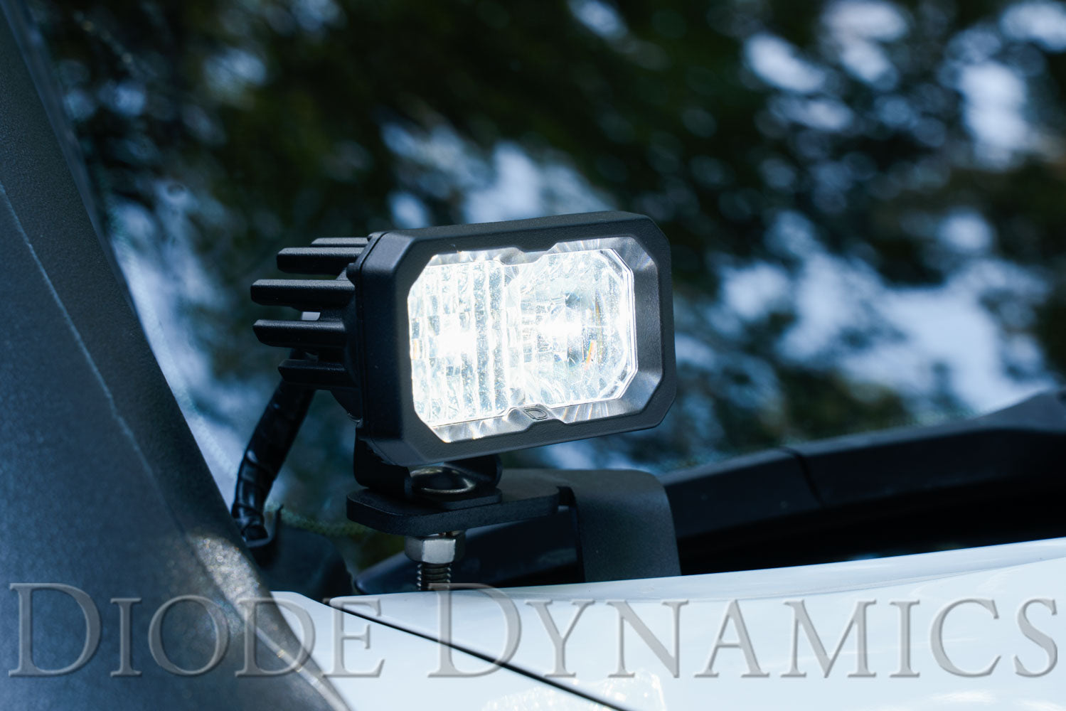 Stage Series 2 Inch LED Pod, Sport White Flood Standard ABL Pair