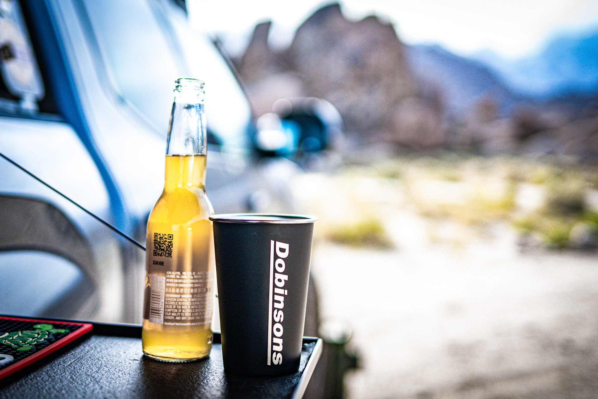 DOBINSONS BLACK SINGLE WALL 16oz CUP - PG00-2351