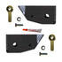 Bronco Rear Lower Shock Skid Plate Kit With Rear Lower Shock Skid Plates 21-22 Ford Bronco Skyjacker