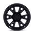 CATALYST 18X9 6X5.5 106 +1 M-BLK G-BLK