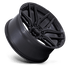 FLUX 24X10 6X5.5 106 +0 BLK-OUT