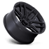FLUX 24X10 6X135 87 +0 BLK-OUT