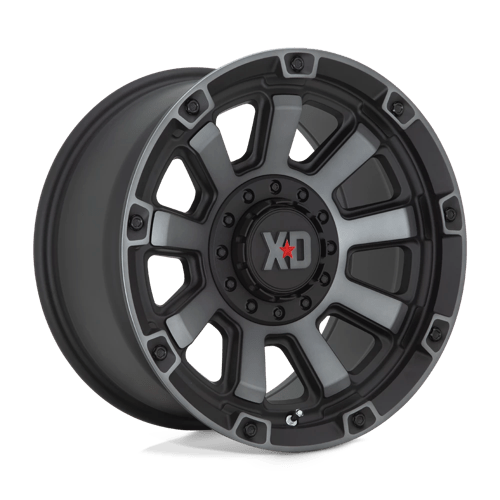 XD852 17X9 5X4.75 S-BLK GTCC 00MM