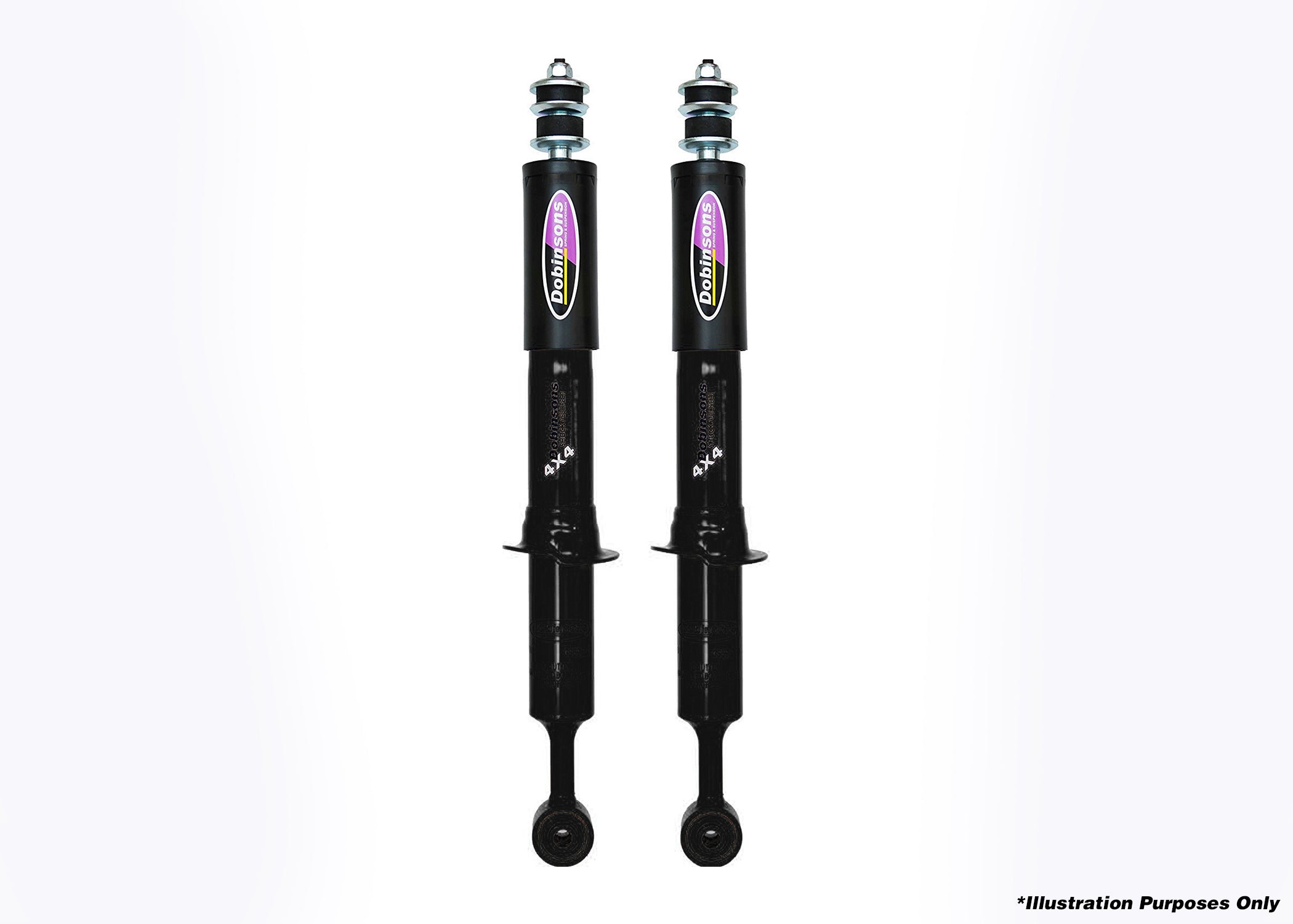 DOBINSONS GAS STRUT - EXTENDED TRAVEL - GS59-574 - Black