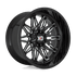 XD859 22X10 5X5/5.5 G-BLK MILLED -18MM
