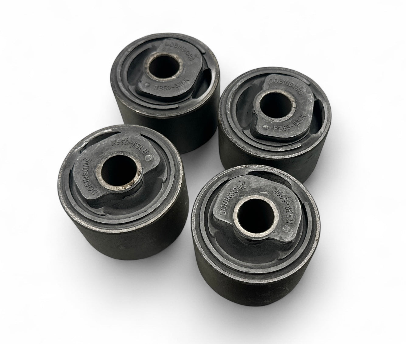 DOBINSONS RUBBER 0 DEGREE CASTER BUSHING KIT - 4 BUSHINGS PER KIT - RB59-536K