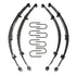Lift Kit 3.5-4 Inch Lift Includes Front/Rear Leaf Springs Front/Rear Bushing Kits Front/Rear U Bolt Kits 76-83 Jeep CJ5 76-86 Jeep CJ7 81-85 Jeep Scrambler Skyjacker