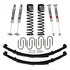 3 Inch Suspension Lift System 84-01 Cherokee XJ W/Front Dual Rate Long Travel Coil Springs Rear U-bolts Rear Leaf Springs Front/Rear M95 Monotube Shocks Skyjacker
