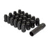 6LUG 12-1.50 SPLINE WIK+LOCKS ALL BLK