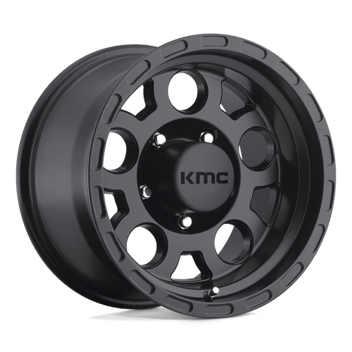 KM522 ENDURO 15X7 6X5.5 M-BLK -6MM