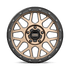 KM535 17X9 5X5.0 M-BRONZE M-BLK LP 18MM