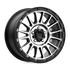 KM542 17X8 5X4.5 S-BLK MACH 35MM