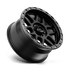 KM544 18X9 5X150 (SS) S-BLK-GB-LP +25 XL