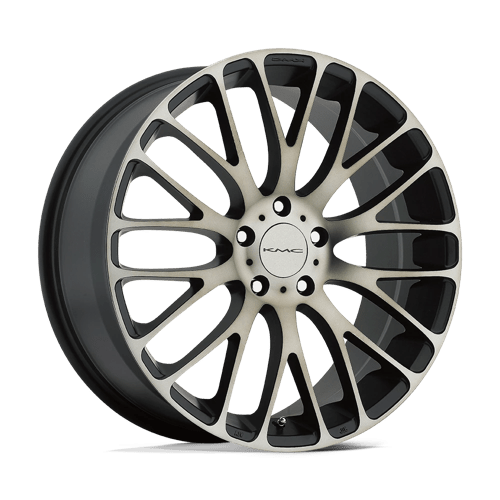 KM693 17X7 5X4.5 S-BLK W/ TINT CLEAR 45