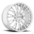 KM706 20X10 5X120 BRUSHED SLV 40MM