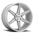 KM711 20X10.5 5X120 BRUSHED SLV 35MM