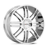KM714 20X9 6X135/5.5 CHROME 30MM