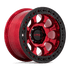 RIOT BL 17X8.5 5X5.0 RD-BLK-RG +0