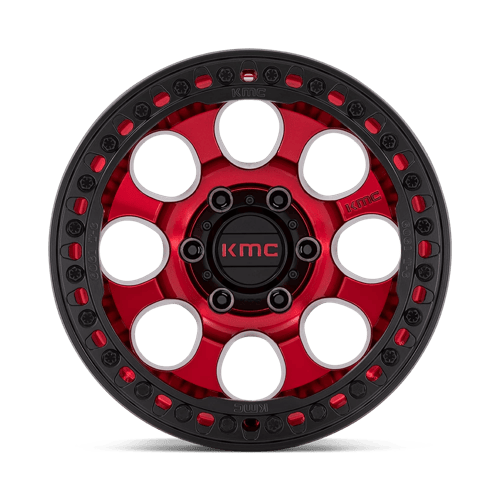RIOT BL 17X8.5 5X5.0 RD-BLK-RG +0