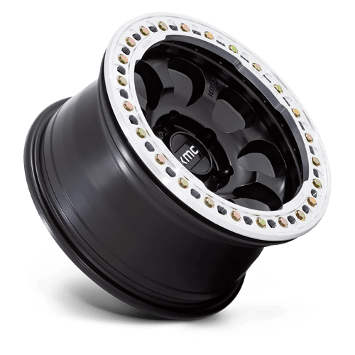 KM237 BL 17X9 BLANK 108-140 SBLK-MCH -12