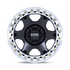 VI BL 17X9 5X5 71 -38 S-BLK MACH