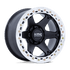 KM238 20X10 5X5.0 S-BLK MACH -48MM
