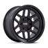 KM446 18X9 6X5.5 S-BLK -12MM