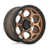 KM541 17X8.5 8X6.5 M-BRZ BLK LP 00MM