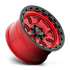 KM548 17X9 5X5.0 C-RED BLK-LP 00MM