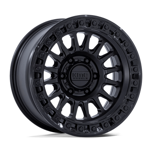 KM552 17X8.5 6X5.5 M-BLK G-BLK-LP 25MM