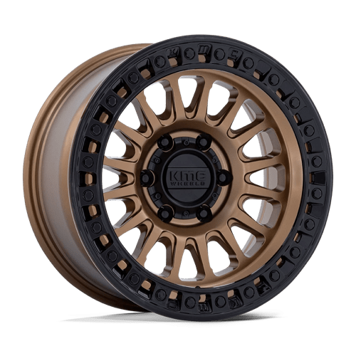 KM552 17X8.5 5X5.0 M-BRNZ G-BLK -10MM