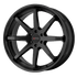 KM715 20X9 5X4.5 S-BLK G-BLK LIP 30MM