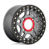 RECON UTV BL 15X7 4X137 G-MTL BLK-RG +38