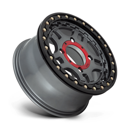 RECON UTV BL 15X7 4X137 G-MTL BLK-RG +38