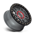 KS240 BL 15X7 4X156 G-MTL BLK-RING 38MM