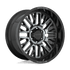 MO802 22X10 5X5.0 G-BLK MCH GTCC -18MM