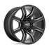 MO804 22X10 6X135/5.5 G-BLK MILL -18MM
