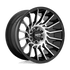MO807 22X12 5X5.0 G-BLK MACH -44MM