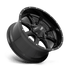 MO970 20X10 5X5.0/5.5 G-BLK MILL LP -18MM