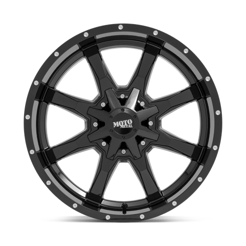 MO970 18X10 8X170 G-BLK MILL LIP -24MM