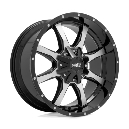 MO970 22X12 8X6.5 G-BLK MACH -44MM